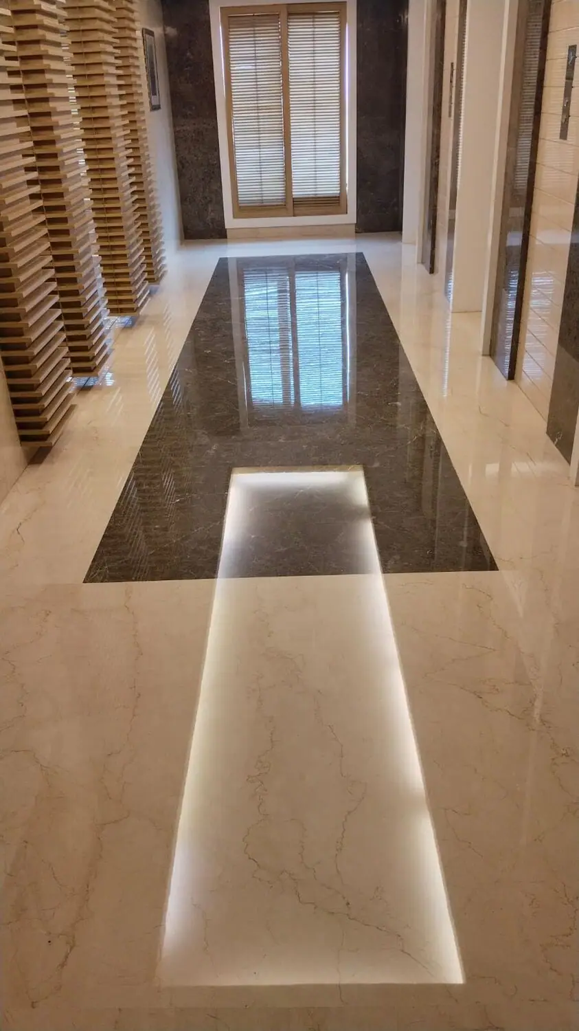 Private Villa, Marble Corridor