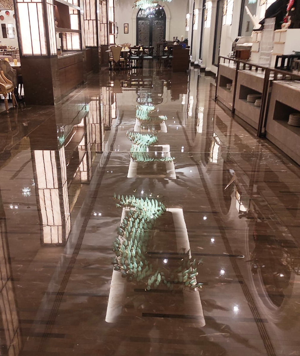 Floor after restoration